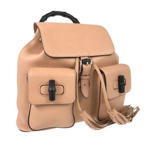 GUCCI Bamboo Fringe Backpack Backpack | AlmaBagz
