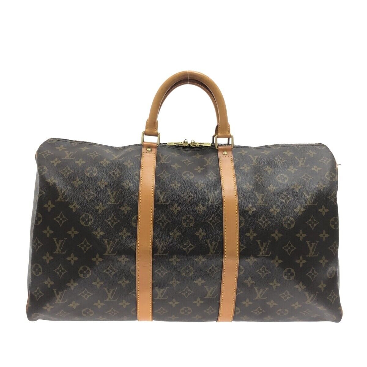 Louis Vuitton Boston Bag Monogram Keepall 50 M41426 | AlmaBagz