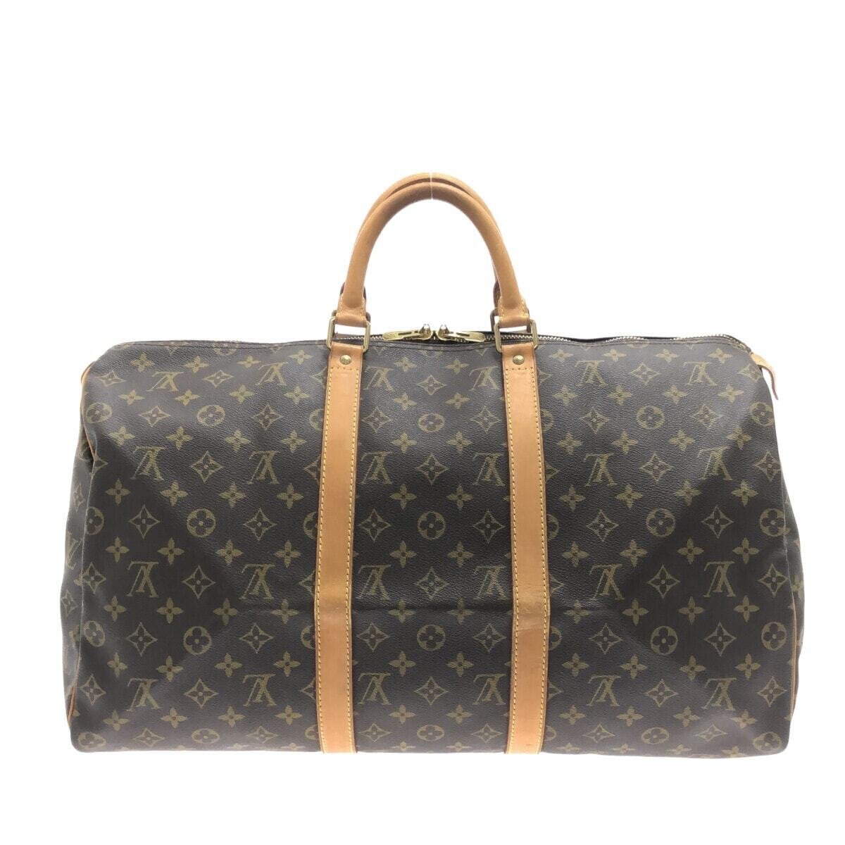 Louis Vuitton Boston Bag Monogram Keepall 50 M41426 | AlmaBagz