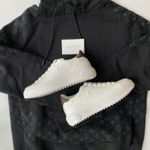 Louis Vuitton Monogram Circle Cut Hoodie Black | AlmaBagz