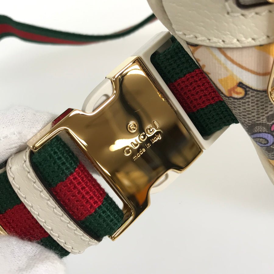 GUCCI Angela Nguyen Pikarar GG Supreme Animal Print Belt Bag Waist pouch | AlmaBagz - Image 13