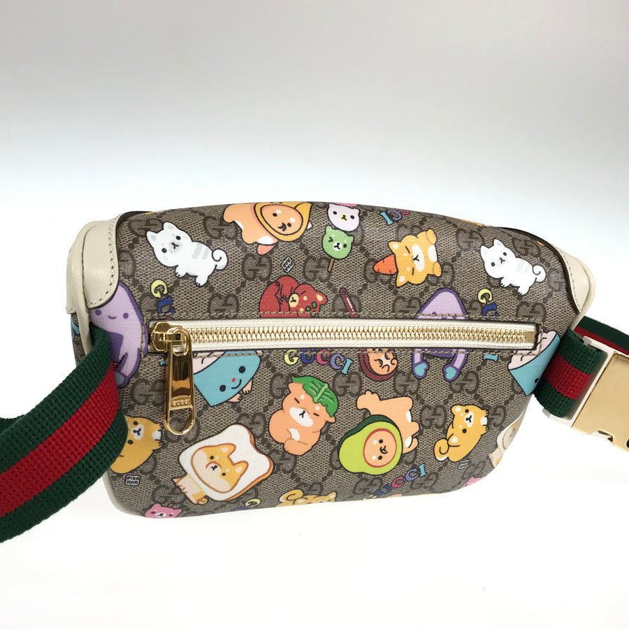GUCCI Angela Nguyen Pikarar GG Supreme Animal Print Belt Bag Waist pouch | AlmaBagz - Image 2
