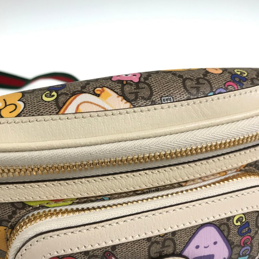 GUCCI Angela Nguyen Pikarar GG Supreme Animal Print Belt Bag Waist pouch | AlmaBagz - Image 5