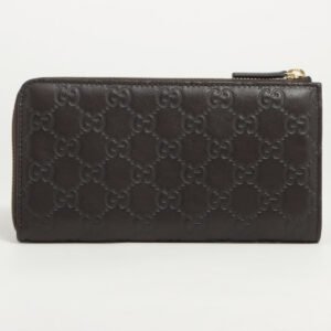 Guccissima Black Leather Wallet | AlmaBagz
