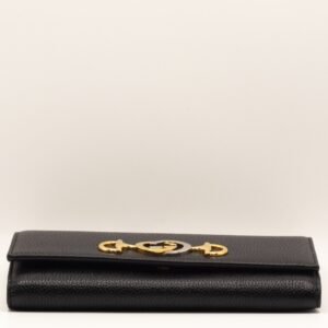 Gucci Zumi Posillipo Black Leather woman wallet 573612 | AlmaBagz