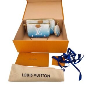 Louis Vuitton Multi Pochette Accessories By The Pool Blue | AlmaBagz