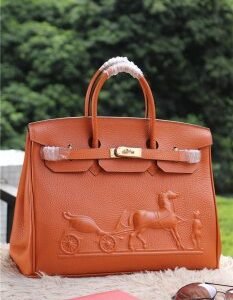 Hermes Birkin Horse Togo Leather Orange 35cm | AlmaBagz