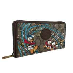 GUCCI GG Supreme Interlocking G 647940 Long wallet Round zipper | AlmaBagz