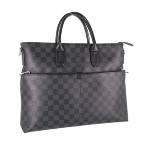 LOUIS VUITTON Damier Graphite 7DW Seven Days A Week N41564 Briefcase | AlmaBagz
