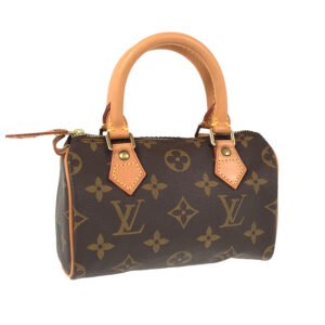 LOUIS VUITTON Monogram Mini Speedy Handbag | AlmaBagz