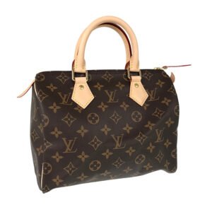LOUIS VUITTON Monogram Speedy 25 Handbag | AlmaBagz