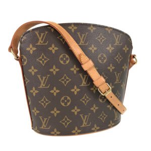 LOUIS VUITTON Monogram Drouot Shoulder Bag | AlmaBagz