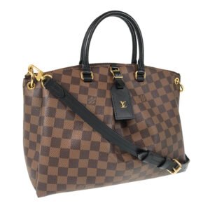 LOUIS VUITTON Damier Odeon Tote MM 2WAY Shoulder Handbag | AlmaBagz