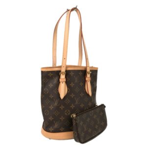 LOUIS VUITTON Monogram petit bucket M42238 Tote bag | AlmaBagz