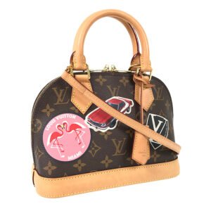 LOUIS VUITTON Monogram World Tour Sticker Alma BB M43230 Hand bag | AlmaBagz