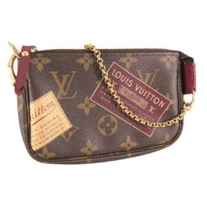 LOUIS VUITTON Monogram Mini Pochette Accessoires M63798 Pouch | AlmaBagz