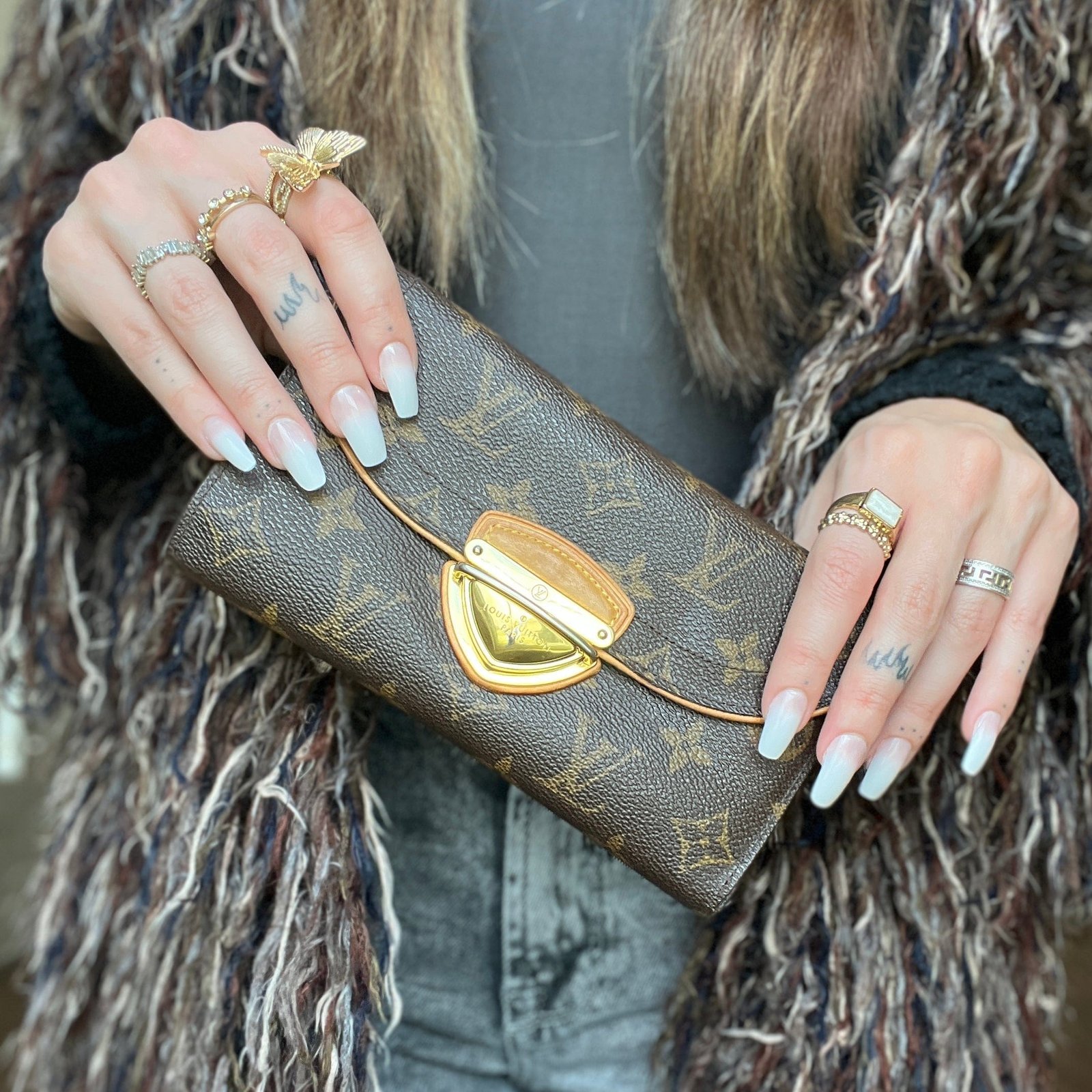 Louis Vuitton Monogram Eugenie Wallet | AlmaBagz