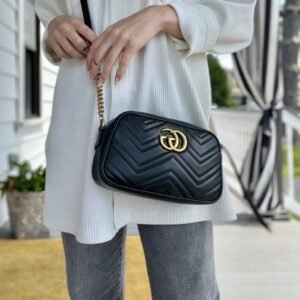 Gucci GG Matelasse Marmont Crossbody Bag | AlmaBagz