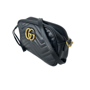 Gucci GG Matelasse Mini Marmont Shoulder Bag | AlmaBagz