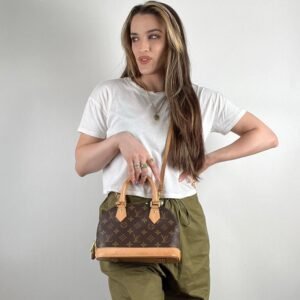 Louis Vuitton Monogram Alma BB w/ Strap | AlmaBagz