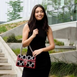 Gucci Tweed Small Dionysus Shoulder Bag | AlmaBagz