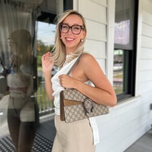 Gucci GG Supreme Dionysus Medium Shoulder Bag | AlmaBagz