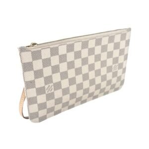 Louis Vuitton Damier Azur Neverfull Pouch | AlmaBagz
