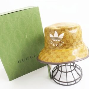 GUCCI hat polyamide (nylon) Beige type Gucci x Adidas collaboration S | AlmaBagz