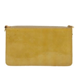 Louis Vuitton Monogram Vernis Lexington Accessory Pouch Beige M91010 Auth tb780 | AlmaBagz