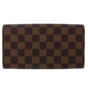 LOUIS VUITTON Damier Ebene Pochette Porte Monnaie Credit N61724 LV Auth tb814 | AlmaBagz