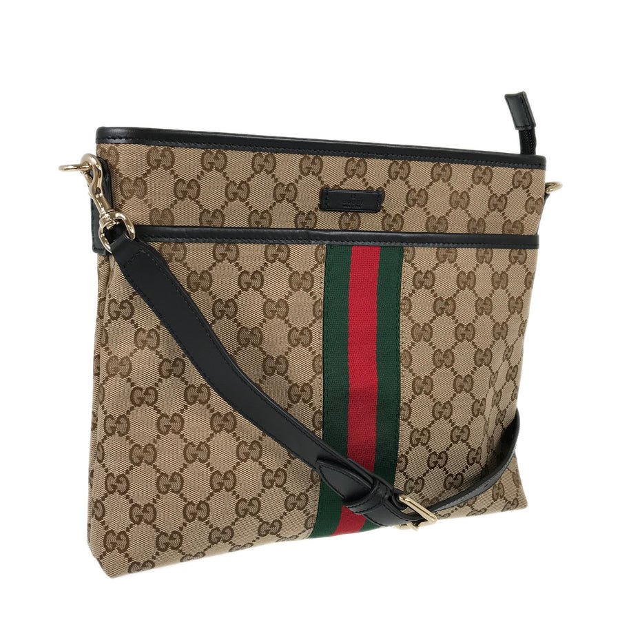GUCCI GG Canvas Sherry line 388926 Shoulder bag | AlmaBagz