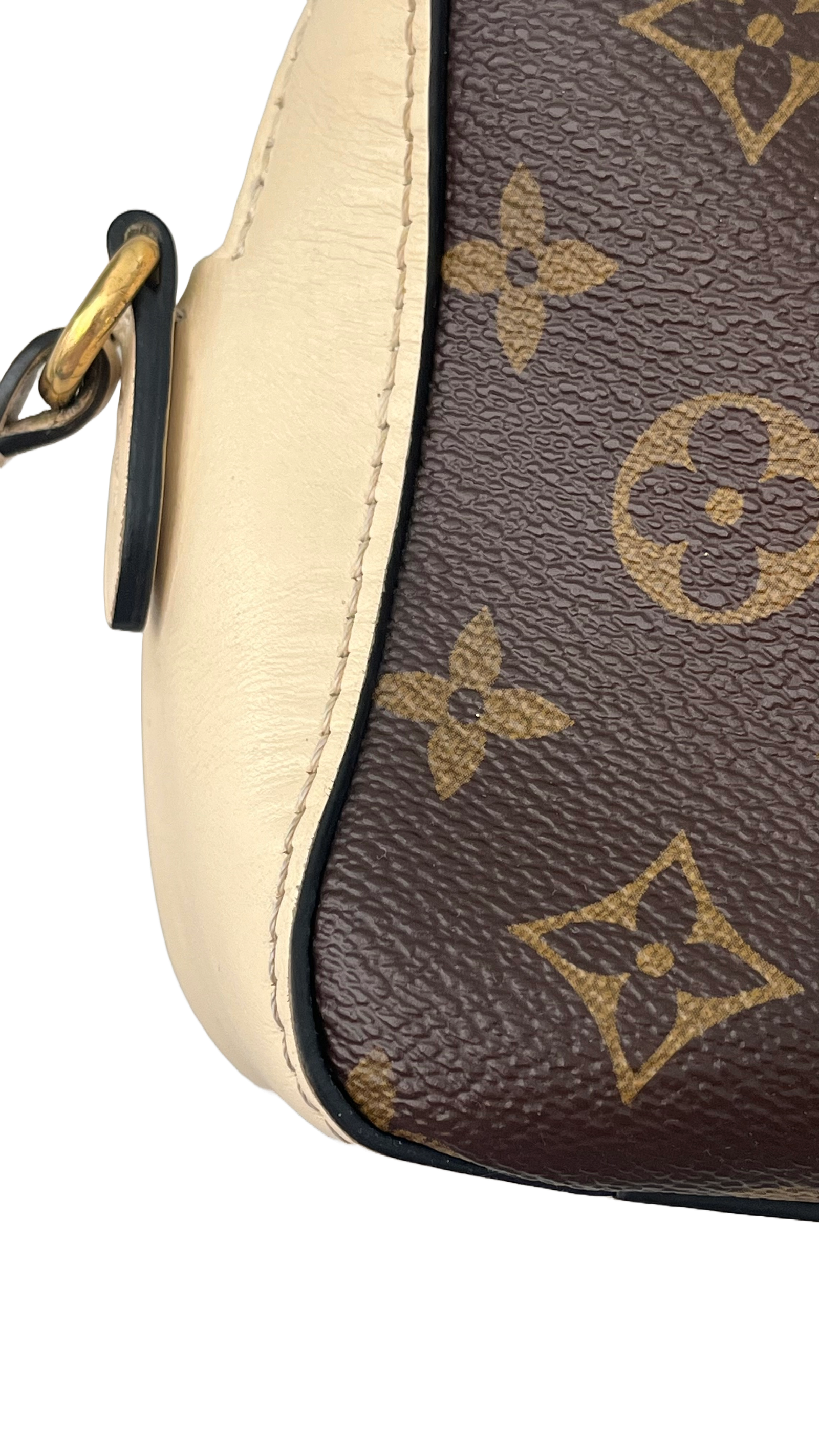 Louis Vuitton Saintonge, Monogram Creme | AlmaBagz - Image 6