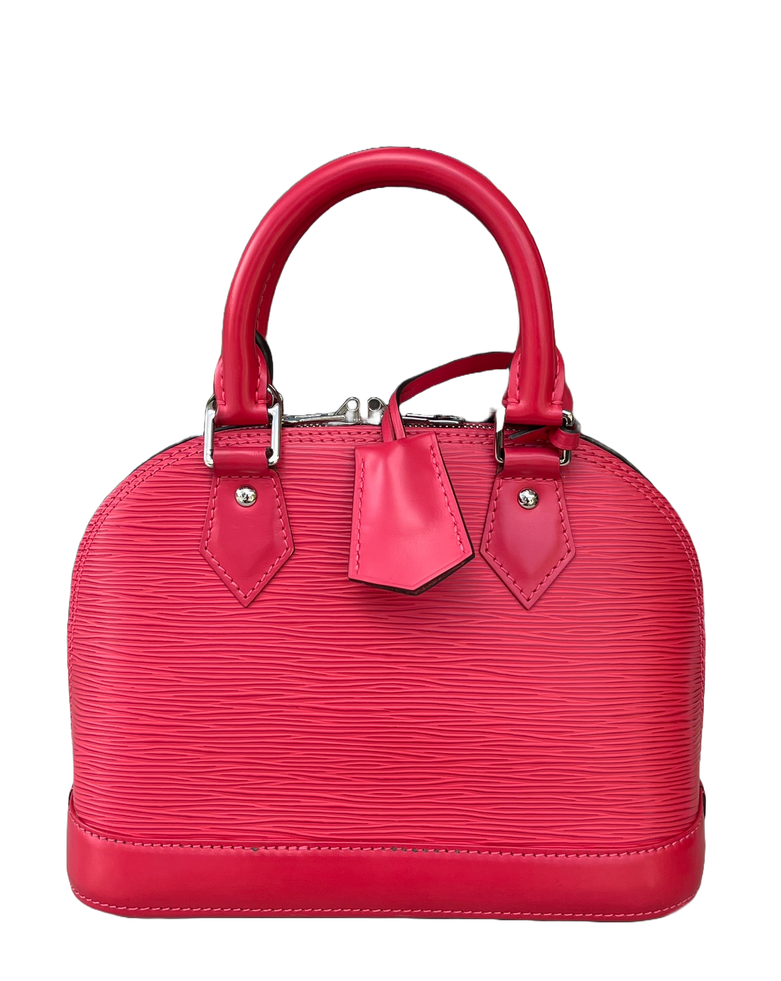 Louis Vuitton Alma BB Epi, Freesia | AlmaBagz