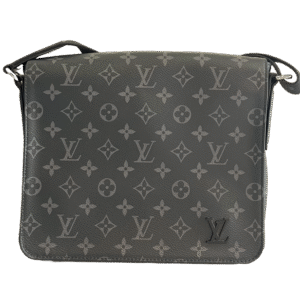 Louis Vuitton District PM Messenger, Monogram Eclipse Noir | AlmaBagz