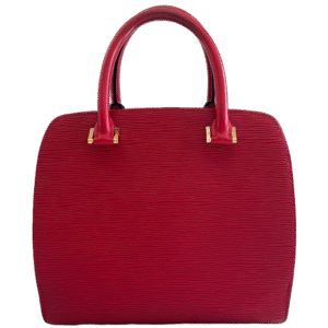 Louis Vuitton Pont Neuf PM, Red Epi | AlmaBagz