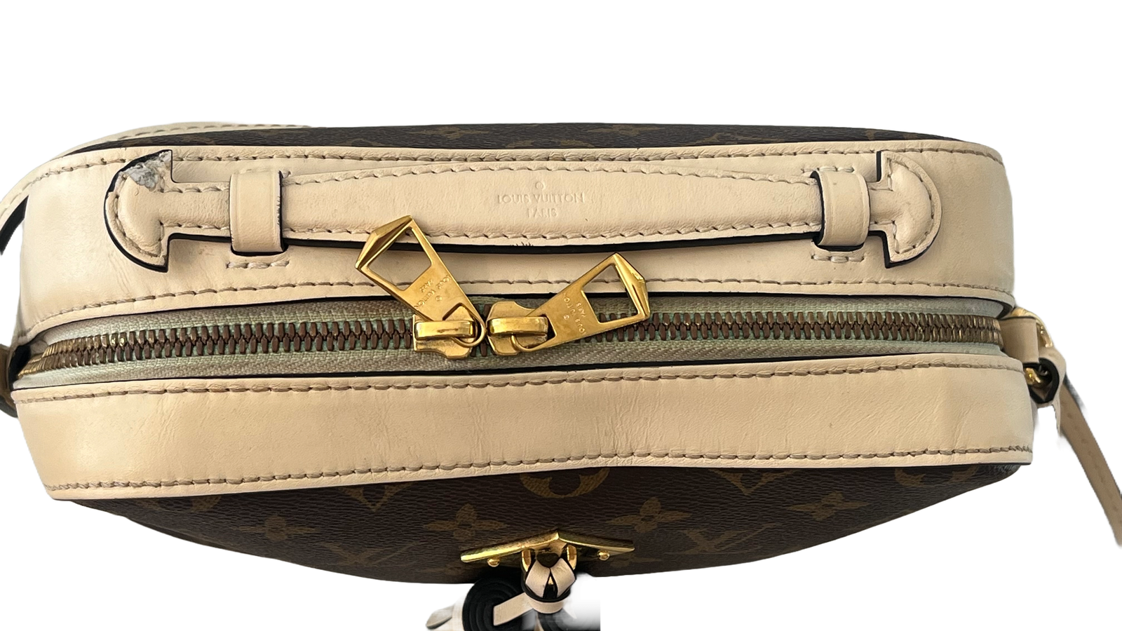 Louis Vuitton Saintonge, Monogram Creme | AlmaBagz - Image 8