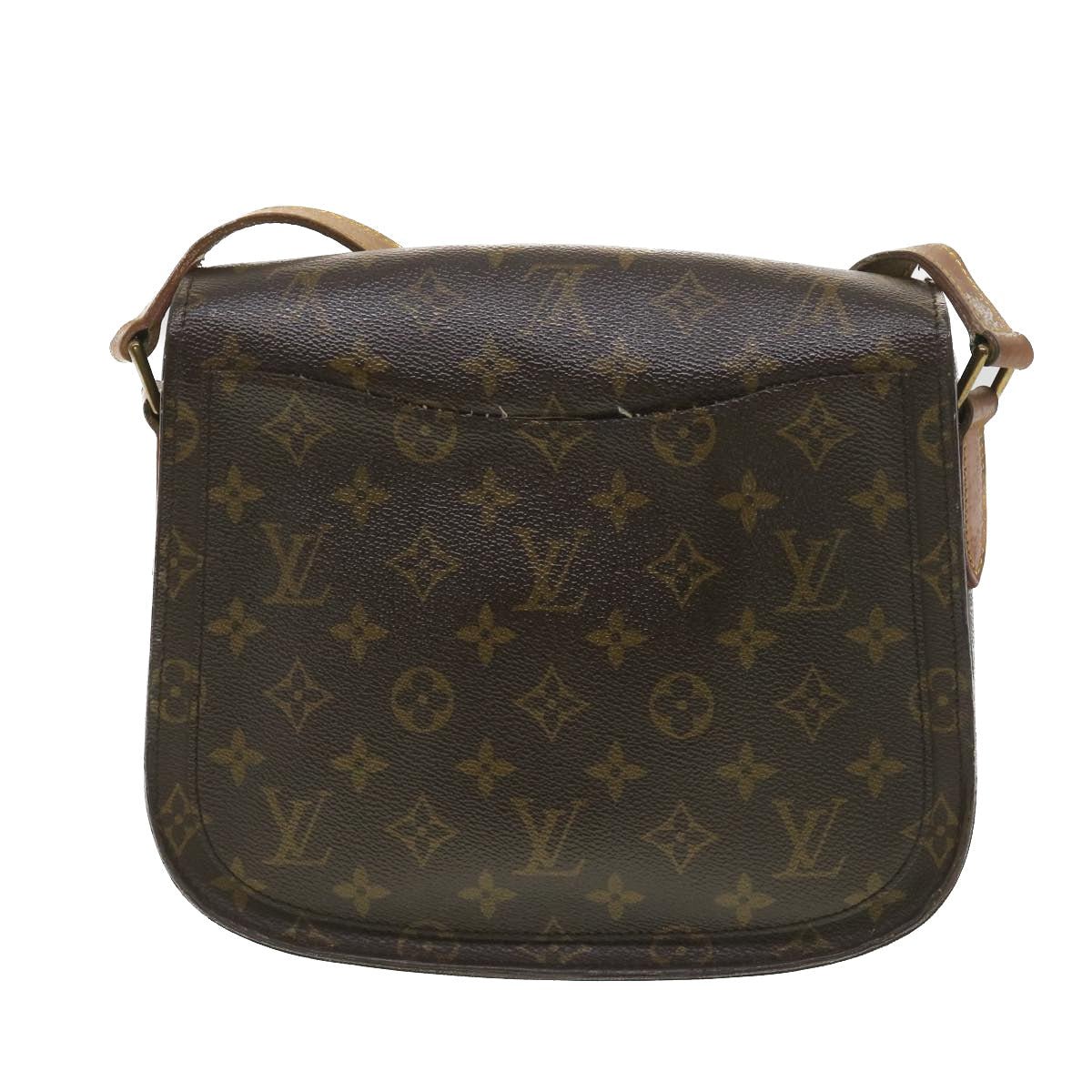 LOUIS VUITTON Monogram Saint Cloud GM Shoulder Bag M51242 LV Auth th3476 | AlmaBagz