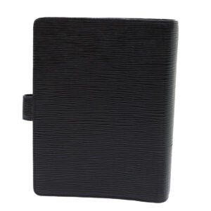 LOUIS VUITTON Epi Agenda MM Day Planner Cover Black R20042 LV  th3786 | AlmaBagz
