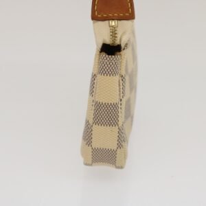 LOUIS VUITTON Damier Azur Mini Pochette Accessoires Pouch N58010 LV Auth 35103 | AlmaBagz