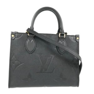 LOUIS VUITTON Monogram Empreinte On The Go PM M45653 Hand bag | AlmaBagz