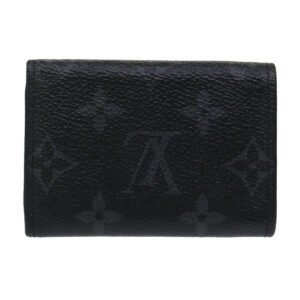 LOUIS VUITTON Monogram Eclipse Discovery compact wallet Wallet M67630 Auth tp320 | AlmaBagz