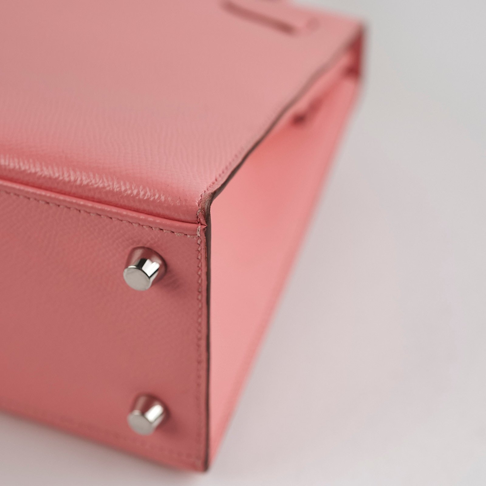 Hermes Kelly 25 Sellier Epsom Rose Confetti - Y Stamp | AlmaBagz - Image 13