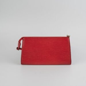 Louis Vuitton Epi Pochette Red | AlmaBagz