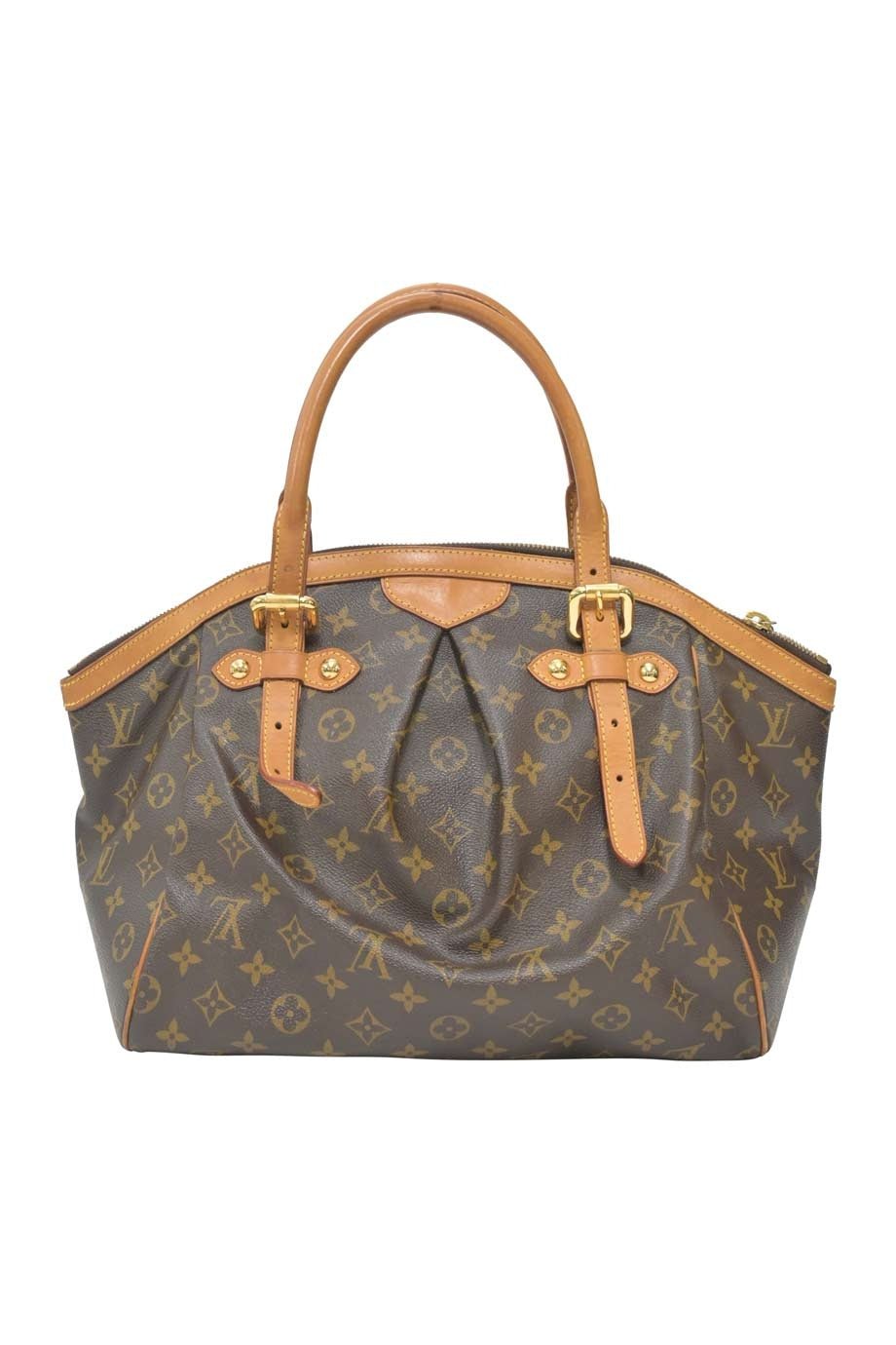 LOUIS VUITTON Brown monogram canvas and leather Tivoli bag | AlmaBagz