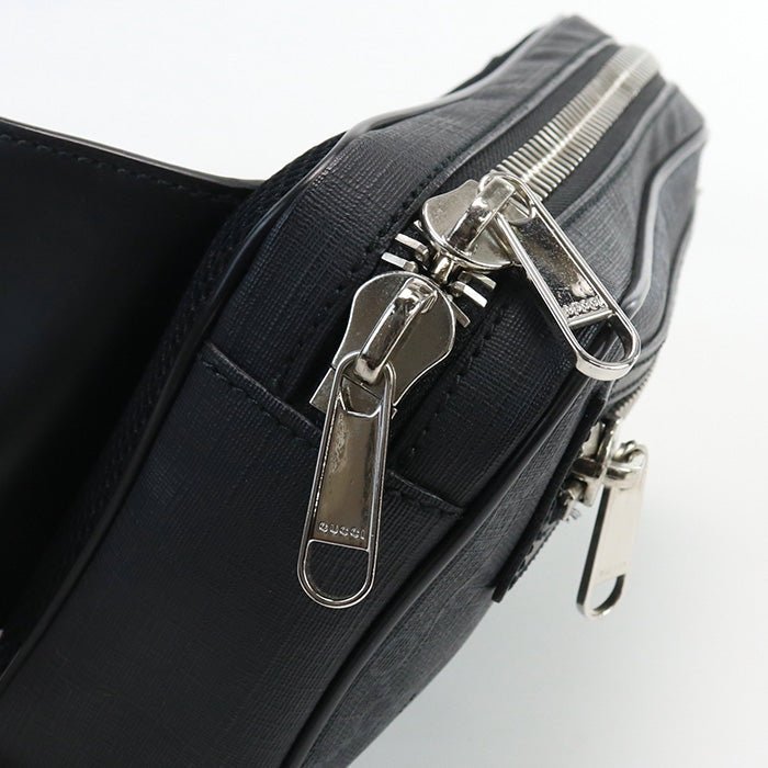 GUCCI 474293 K9RRN 1095 Belt bag Soft GG Supreme Waist bag PVC black mens | AlmaBagz - Image 7