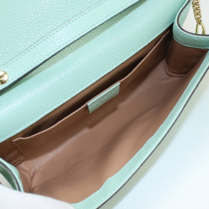 GUCCI 572375 2WAY Shoulder Bag/Handbag Zumi leather Green Women | AlmaBagz - Image 3