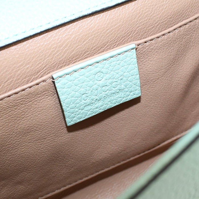 GUCCI 572375 2WAY Shoulder Bag/Handbag Zumi leather Green Women | AlmaBagz - Image 4