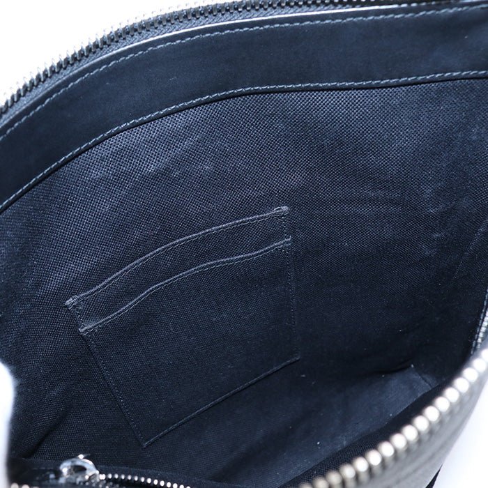 GUCCI 474137 K5RLN 1095 Shoulder Bag GG Supreme Diagonal PVC Black mens | AlmaBagz - Image 5