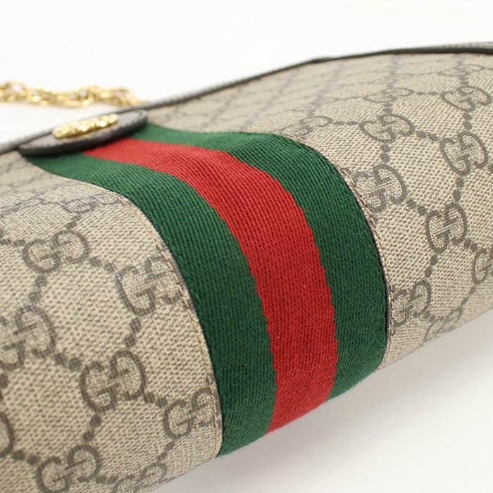 GUCCI 503877 KO5NG 8745 GG Small Shoulder Bag Ofidia GG Supreme beige Women | AlmaBagz - Image 7