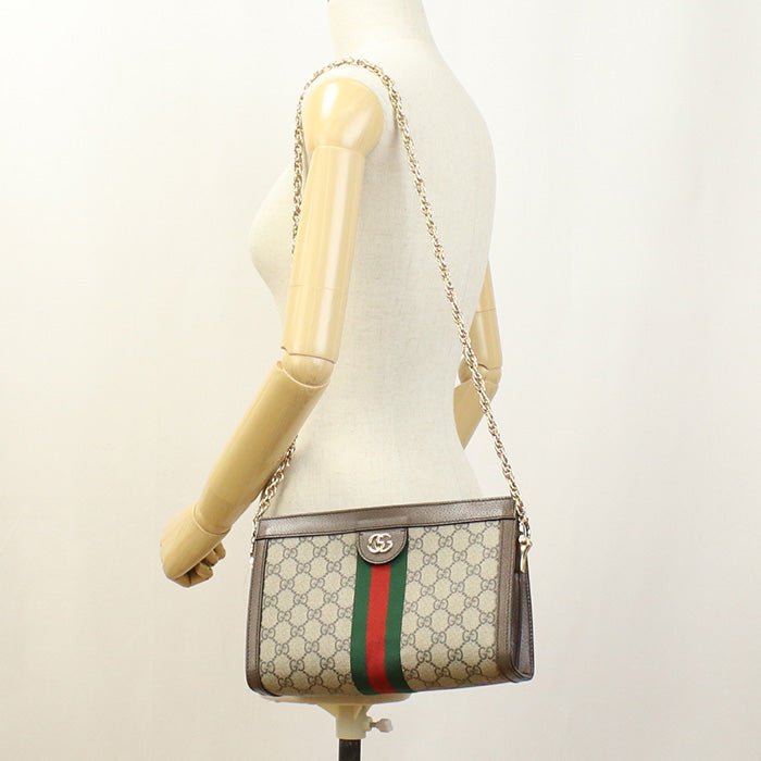 GUCCI 503877 KO5NG 8745 GG Small Shoulder Bag Ofidia GG Supreme beige Women | AlmaBagz